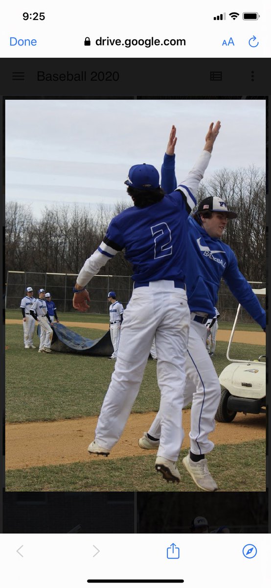 PaulVI_baseball's tweet photo. National High Five Day! @JimmyBru2 @chrisrowell_ #savetheseason https://t.co/dVCMccZ4T0