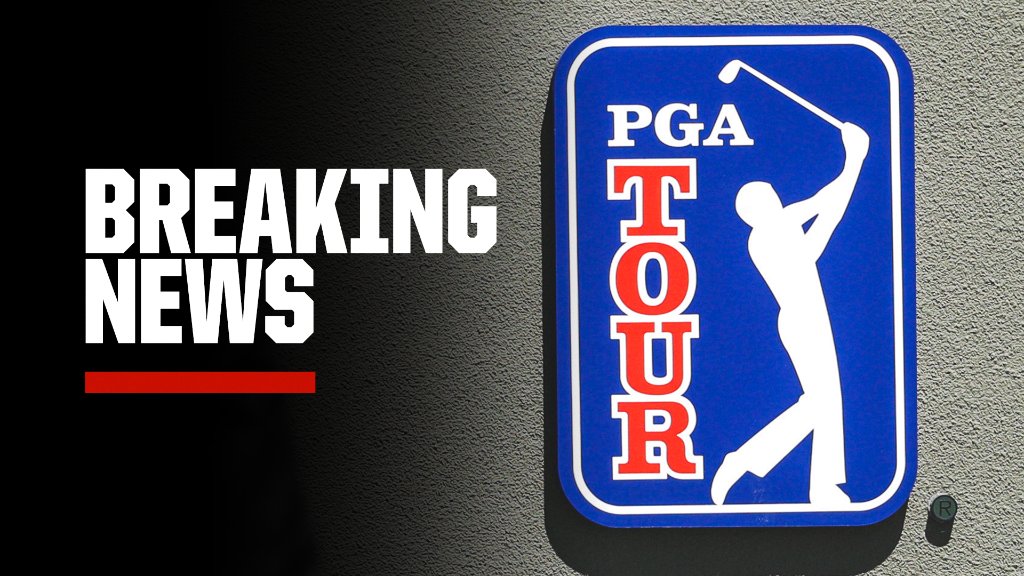 SportsCenter's tweet photo. Breaking: The PGA Tour announced plans to return in mid-June with a revised slate of events through Thanksgiving.

The first four events on the revised schedule are planned to be played without spectators. https://t.co/eEWLnEiaSs