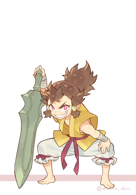 幼少期のタケミカヅチ 