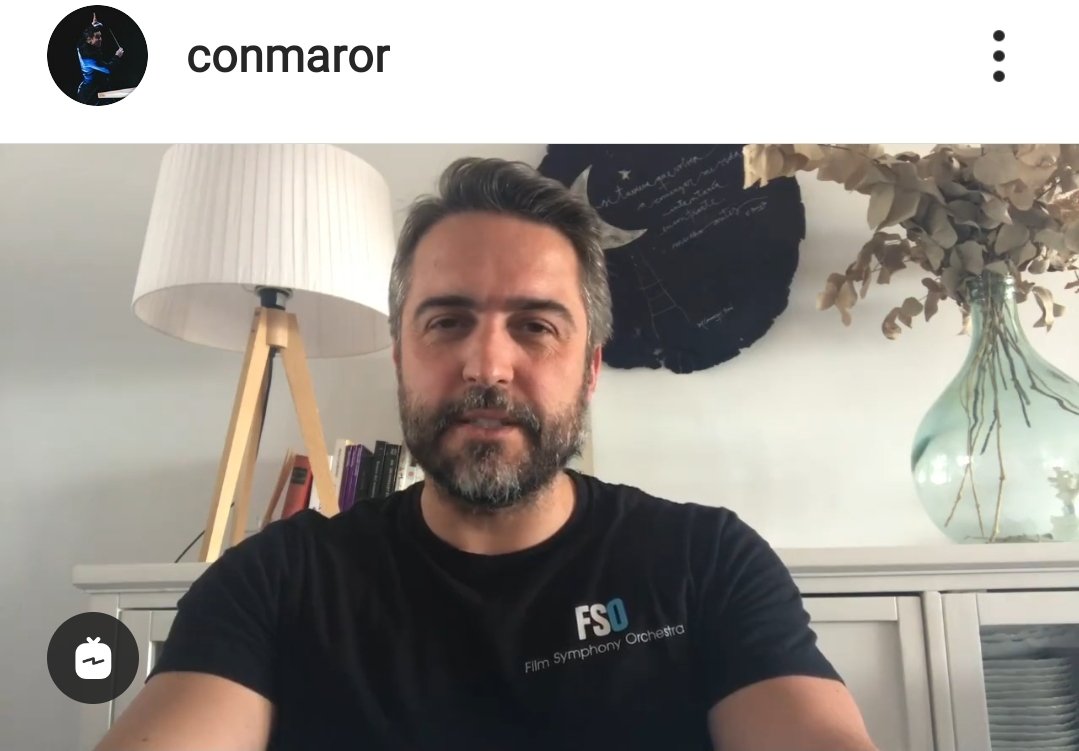 NCapdequi's tweet photo. Recordad que hoy tenemos el placer de escuchar en directo a @cmartinezorts en el perfil de Instagram de la @FilmSymphony ...a las 19h ...animaros!
#fansfso #fsotour #directoinstagram #musicadecine https://t.co/aILey0z96D