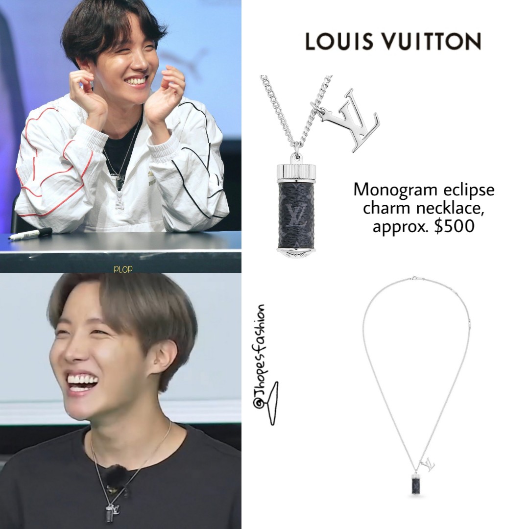 j-hope's closet (rest) on X: He is wearing his Chanel padlock necklace too   / X