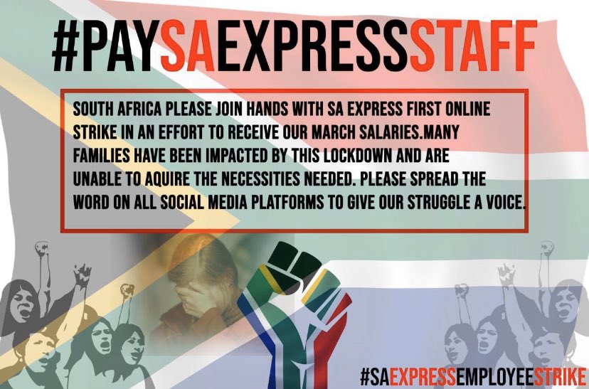 lindapertt's tweet image. #PaySAExpressStaff