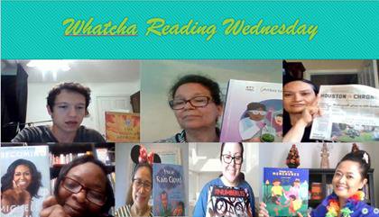 JR Harris Teachers Sharing Their Favorite Book.  <a href="/jgarcia4eagles/">Judith Garcia</a> <a href="/jrharris166/">JR Harris Elementary</a> #SpiritWeeHisd