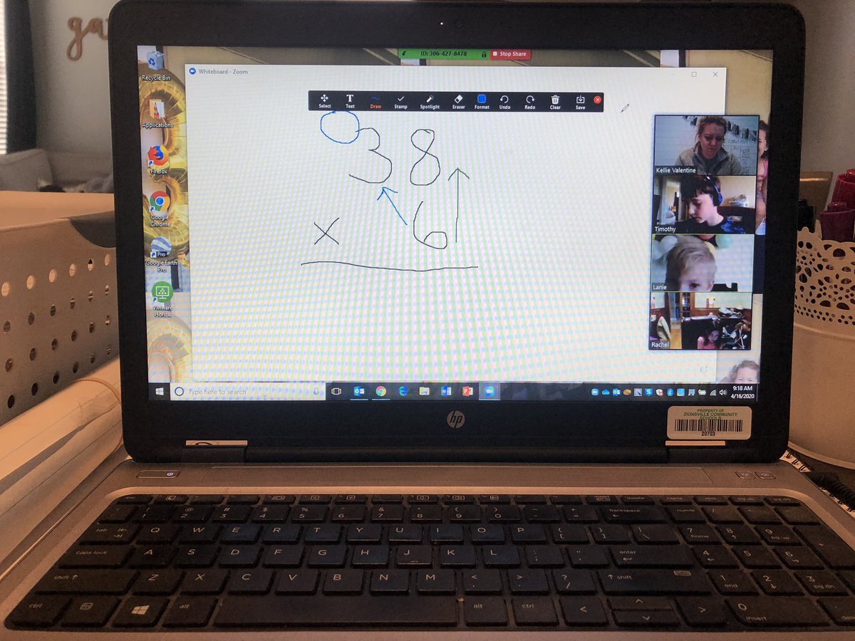 Mrs_Valentine3's tweet photo. Small group time on Thursday is filling up my teacher heart! Canโt wait to see many more friendly faces! #weeklycheckins #zoom #facetoface https://t.co/LBZpf4iRIm