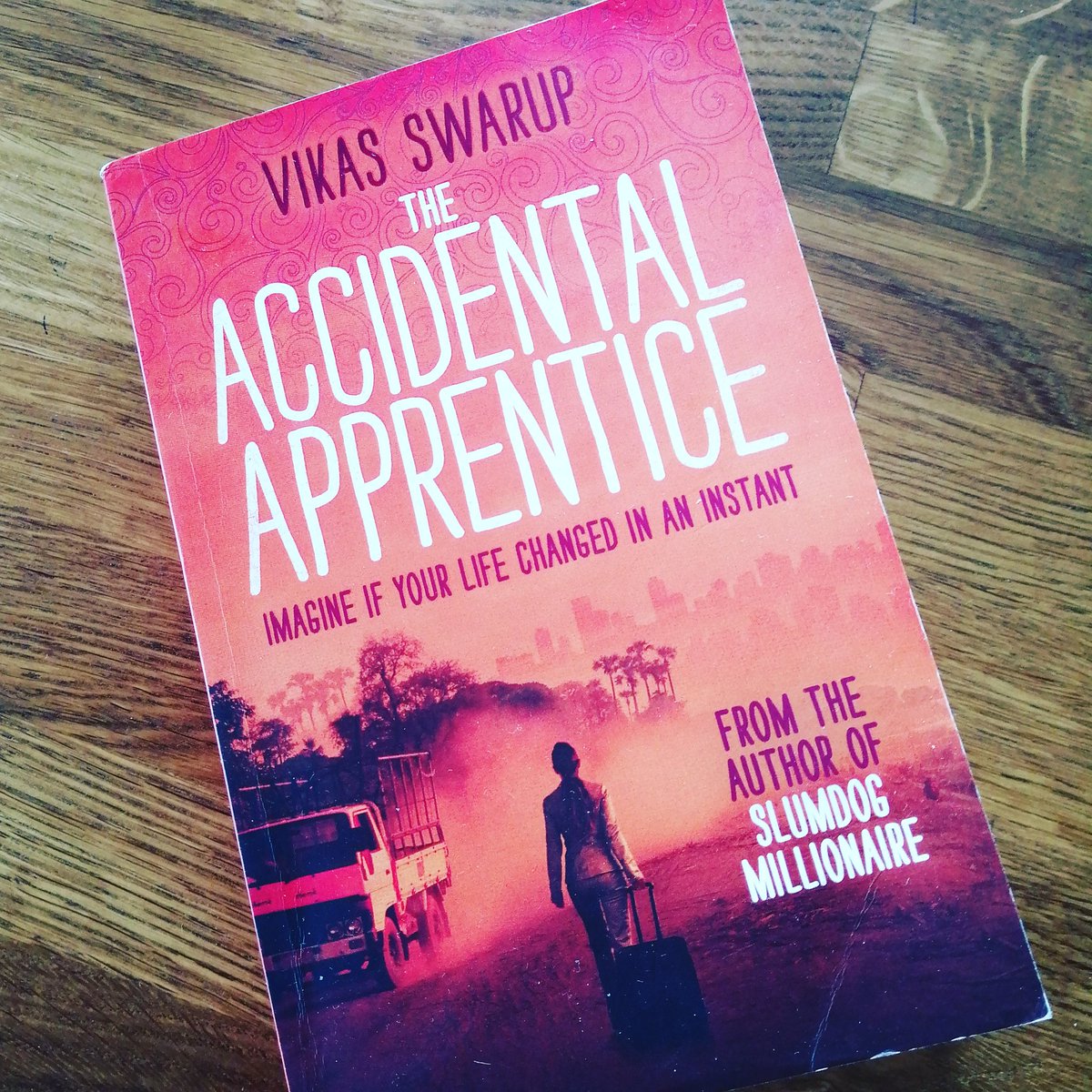 BenVealWrites's tweet photo. Greatly enjoyed @VikasSwarup's #TheAccidentalApprentice. An intriguing and gripping premise - could you pass seven tests from the 'textbook of life' to become a CEO out of the blue? Challenging, moving, but also highly readable. #shelfisolation https://t.co/Rt04GsIe2k