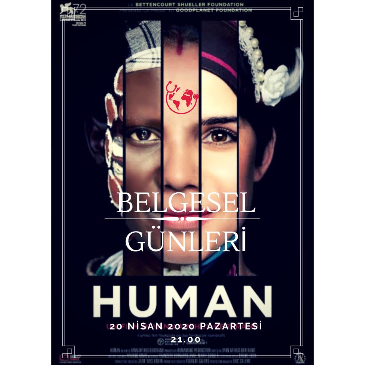 Bir insan ömrü süresince nüfusu 2 milyardan 7 milyara çıkan dünyamızın içinde bulunduğu durum beni çok kaygılandırmıyor,zira dünya bir şekilde ayakta kalır.Ben asıl insanlığın geleceği için kaygılanıyorum diyen Arthus-Bertrandın bu efsanevi belgeseli birlikte izlemeye ne dersiniz