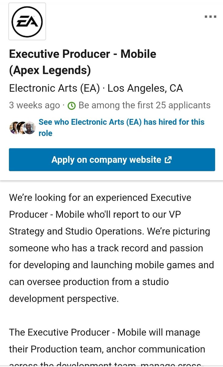 ApexLatest's tweet photo. #ApexLegendsMobile @EAHelp @EAMobile @EA @PlayApex @TitanfallBlog @Respawn @TencentGames
#ReleaseItSoon https://t.co/Dy7wGMy6tI