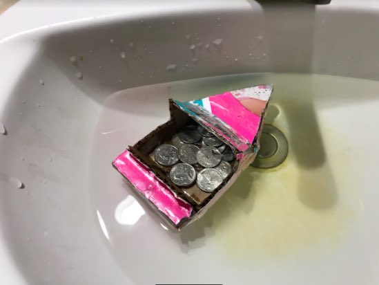 MrsWittenkeller's tweet photo. Fun Makerspace challenge: Make a plan &amp; build a boat that holds as many items as possible. @FSD79 https://t.co/NMgmkghHlx