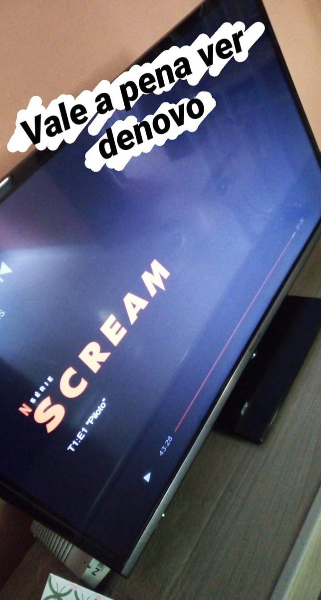 henrycarvalho28's tweet photo. Vale muito a pena 🔪
#screamnetflix https://t.co/g1GiJJ06Ie