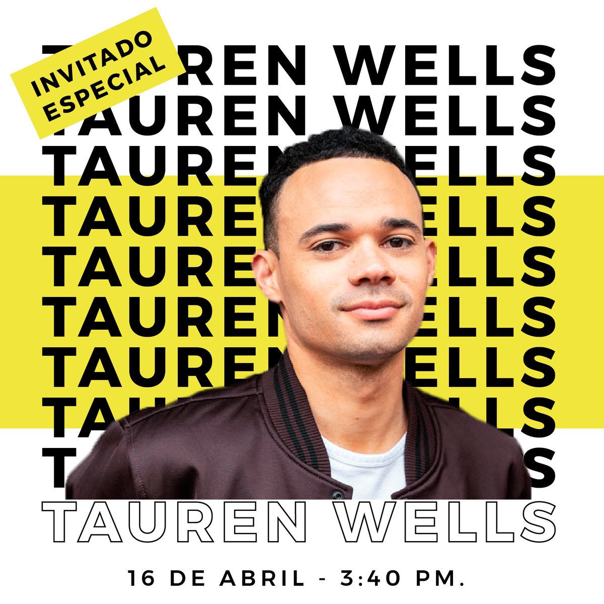 radio_316's tweet photo. Una de las entrevistas más épicas de nuestra historia será hoy. ¡NO TE LA PUEDES PERDER! 🙌🏼🙌🏼
@taurenwells a las 3:40 PM por Instagram y Facebook Live
#TeDaMas. https://t.co/G6avxqCN3V