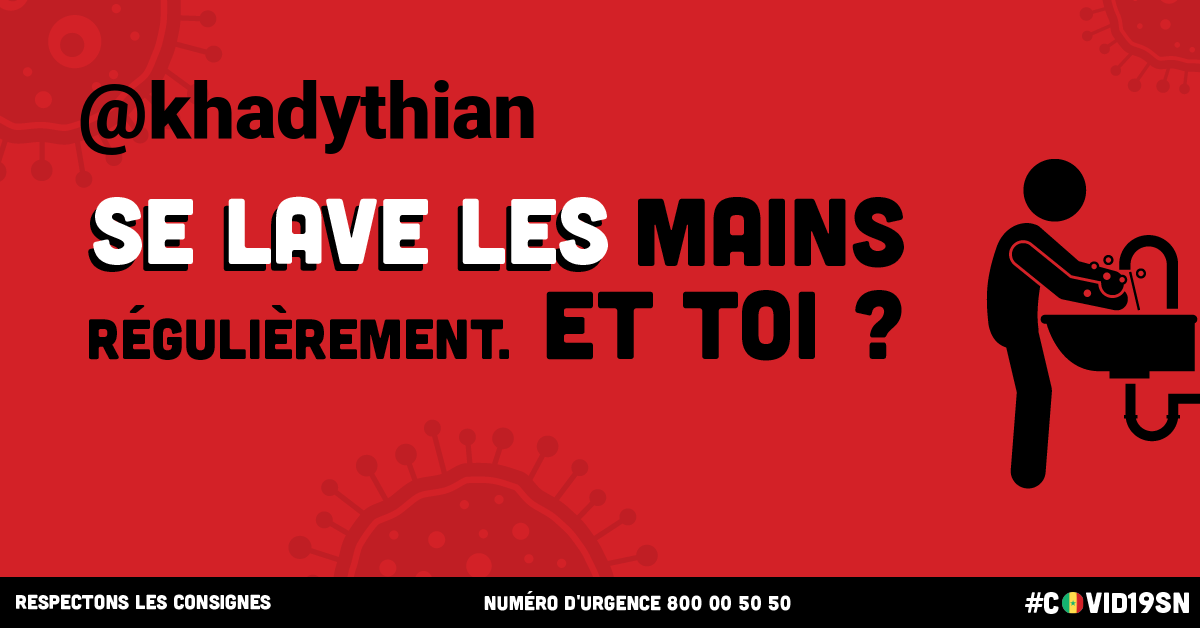 .<a href="/khadythian/">ndeyekhadythiandoum</a> respecte les consignes sanitaires #Covid19SN #Kebetu Toi aussi sensibilise en créant ton image de respect des consignes sur bit.ly/3disCj5
