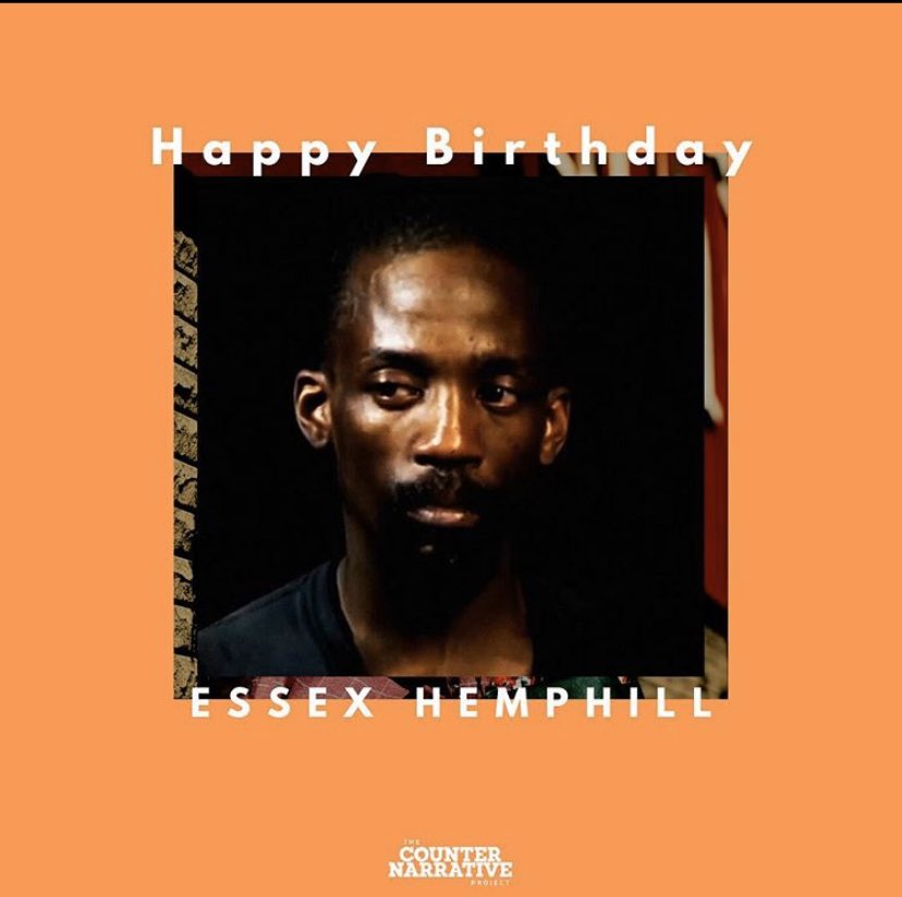 Happy Birthday Essex Hemphill  