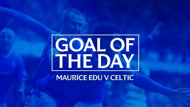   GOAL OF THE DAY: Maurice Edu v Celtic Happy Birthday, 