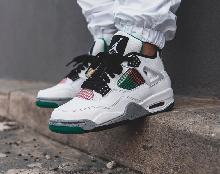 wmns air jordan 4 retro rasta