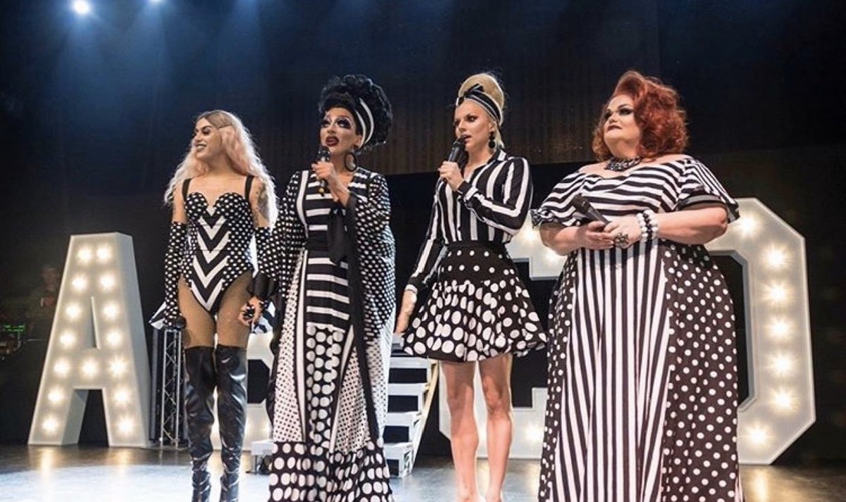 TheBiancaDelRio's tweet photo. MEMORIES ๐ค ABCD @AdoreDelano @courtneyact @dariennelake https://t.co/El0hQpM949