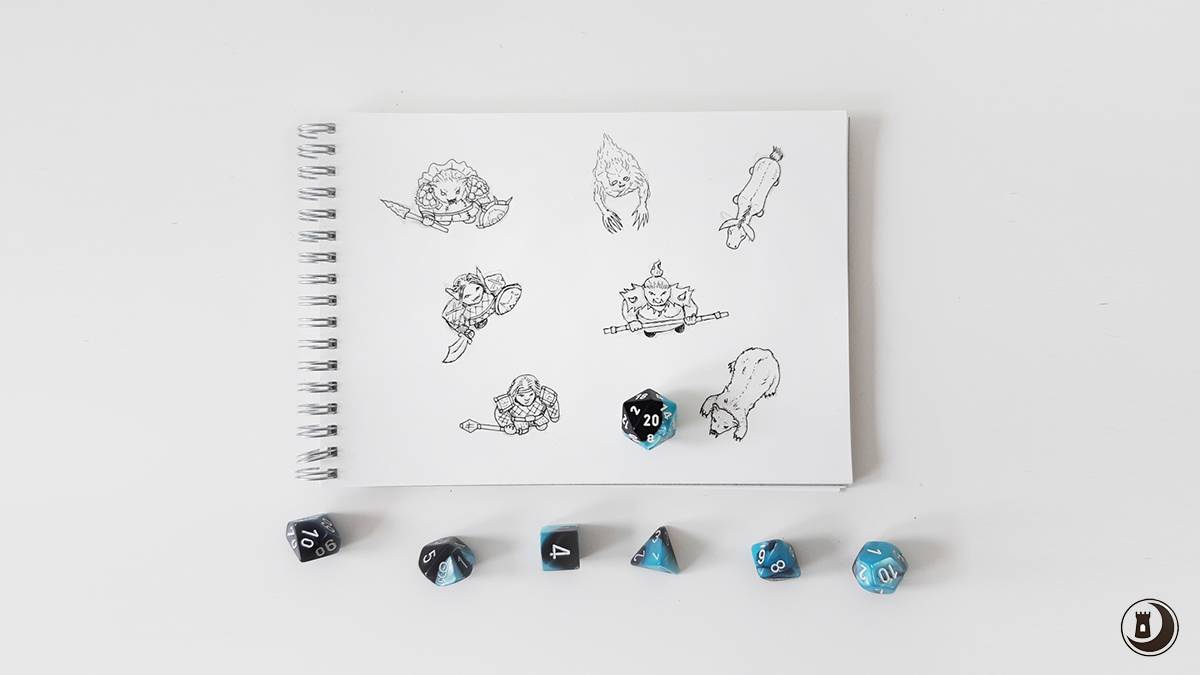 Midnight_Tower's tweet photo. Here is a couple of sketches of the Dungeons and Dragons tokens that I’m working on! (I’m quite pleased with the bear to the right.)
I hope you like them!🙂🖌️🎨
#DnD #dnd5e #dungeonsanddragons #fantasyground #vtt #tokens https://t.co/0xv5K4lYY4