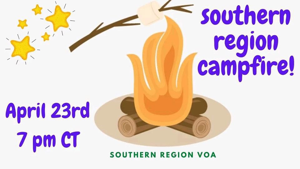 The Southern Region is hosting a campfire very soon. Better details coming soon!!