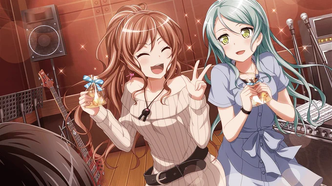 Roseliaバンスト二章の時のリボン… 
