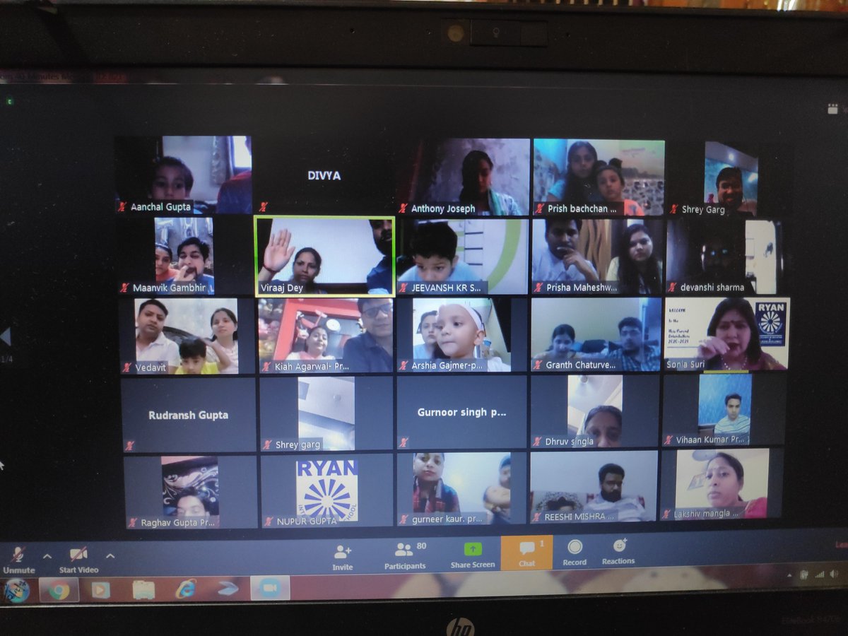 RyanIntlGrp's tweet photo. Despite the distance, through #RyanElearning #RyanTeachers of Montessori ensure to make their classes interactive for our tiny tots. Here are some fun glimpses of our #Ryanites enjoying their online classes.

#RyanInternationalSchool #Elearning https://t.co/IQ639IxBMZ