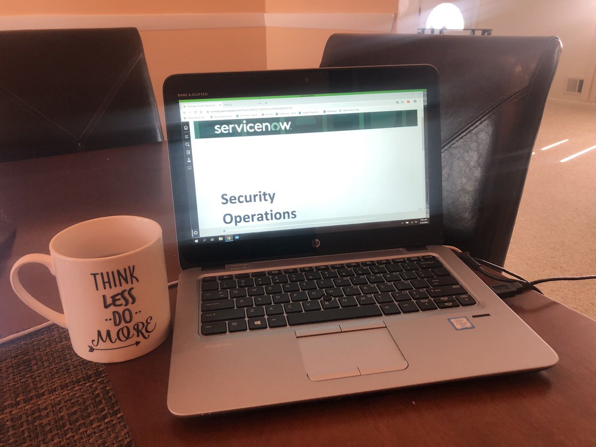 KanikaTolver's tweet image. I am taking Security Operations @servicenow training today! #devsec #CyberSecurity #WomenWhoCode #womenintech #ServiceNow