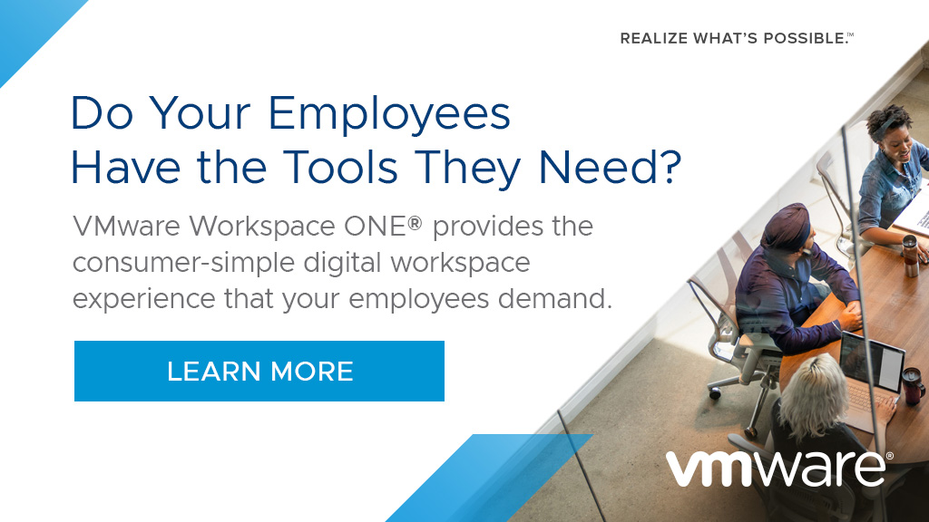 ZainTECHMEA's tweet photo. Do your employees have the tools they need? VMware Workspace ONE® provides the consumer-simple digital workspace experience that your employees demand.

Learn More: 🔗 https://t.co/EpGa2pSqmM

#DigitalWorkSpace #STSTech #VMWare https://t.co/wdoFnwr2xm