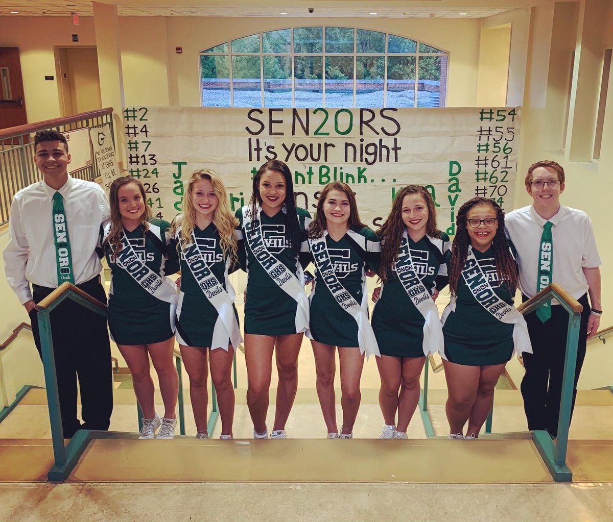 To our seniors...
It may have not ended the way we had hoped, but look back on everything you have been a part of and be very proud. Your high school time may have been cut short, but I see only bigger and brighter futures in all of you. We love you and we will miss you terribly!