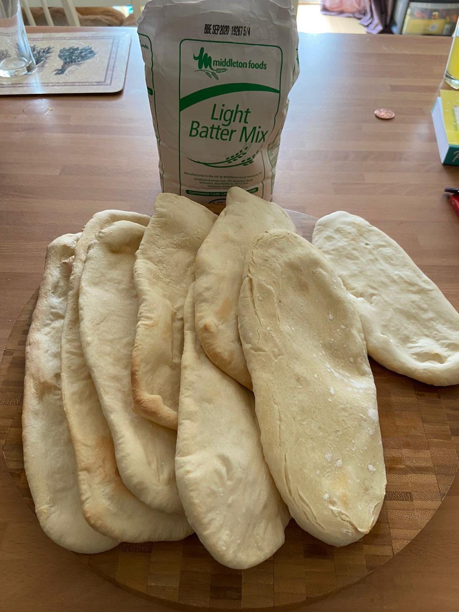 MiddletonFrying's tweet photo. Middletonโs Light Batter is very versatile....Homemade pitta breads ๐๐ป๐๐ป๐๐ป#Middletons #BetterBatter #BetterPittas #FishandChips #MiddletonsLight https://t.co/UL1uGj5SOu
