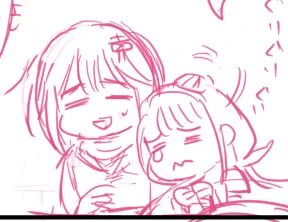 ペン入れの気力をください 