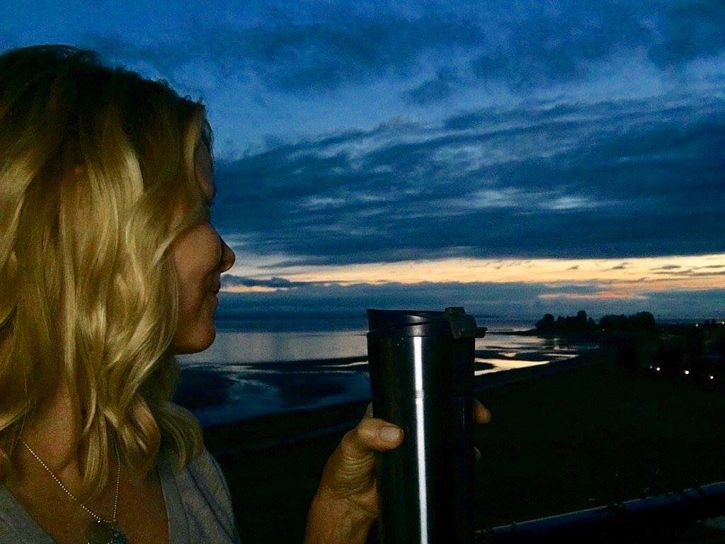 BarbaraNiven's tweet photo. #ThrowbackThursday: Thinking back to this amazing view while on location filming #ChesapeakeShores. It was the only fun thing about getting up at 4am-with a lot of coffee of course! π How have you been doing? Lets check in w/ each other. π #quarantinetogether #StayHome https://t.co/CfPQWbdwyZ