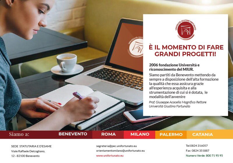 Università Giustino Fortunato tweet media