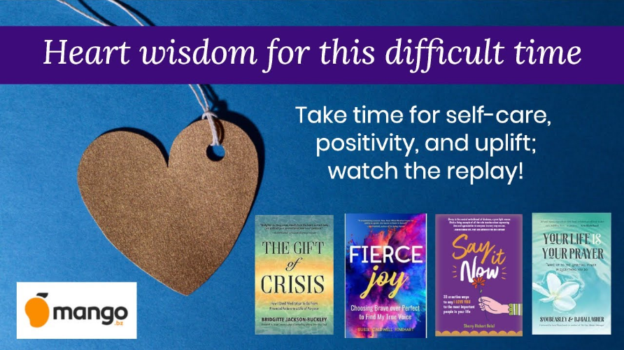MangoPublishing's tweet photo. Yesterday's Heart Wisdom Panel is now live on YouTube; this powerful panel was full of compassion, practical tips and great advice. @IngramContent https://t.co/MPAemrEYsy
https://t.co/HkgGOQPX8p
#heartwisdom #mangopublishing #comapssion #selfcare #wisdom #hope #inspiration https://t.co/JWOkEe8zFw