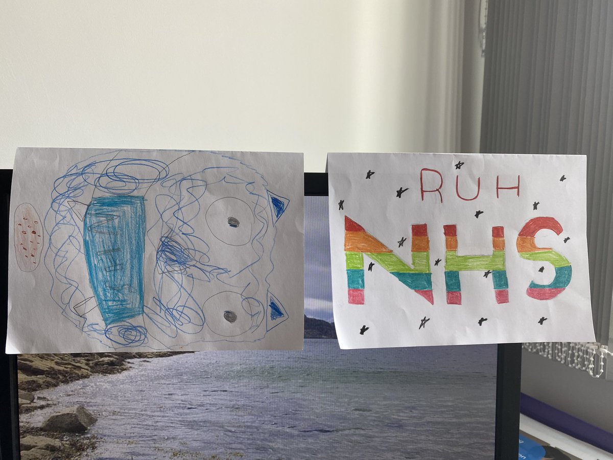 These made my day Thank you Rachel Kotchie, Nora &amp; Freddie ❤️💜 and yes I will make sure Mummy works hard xx G