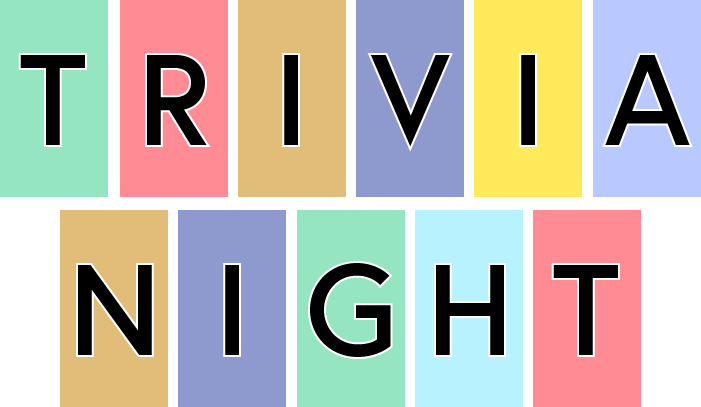 Trivia Thursday (From Home).  Join us tonight on Facebook Live for some fun, free entertainment.  Derek starts trivia around 6:00 so log on and join us!  Don't forget that we are here for your takeout, delivery, grocery, beer, wine, and cocktail needs from 11:00-8:00 today!