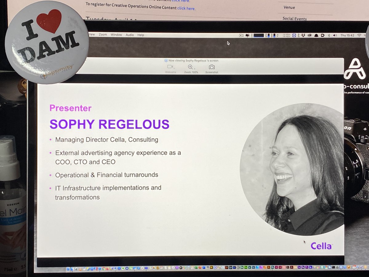 fsanuy's tweet photo. Great presentation with #Analytics and #report of The Changing Landscape of the In-House #Agency by Sophy Regelous, @CellaConsulting  at #CreativeOpsDigital #DAMdigital #DAM  2020 by @henrystewartdam @HSCreativeOps https://t.co/VRR9hU0fno