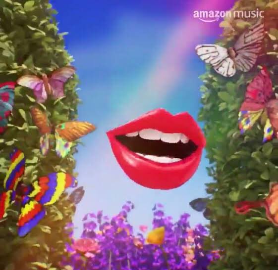There were many Easter eggs and hints at the song before the album drop Amazon add: