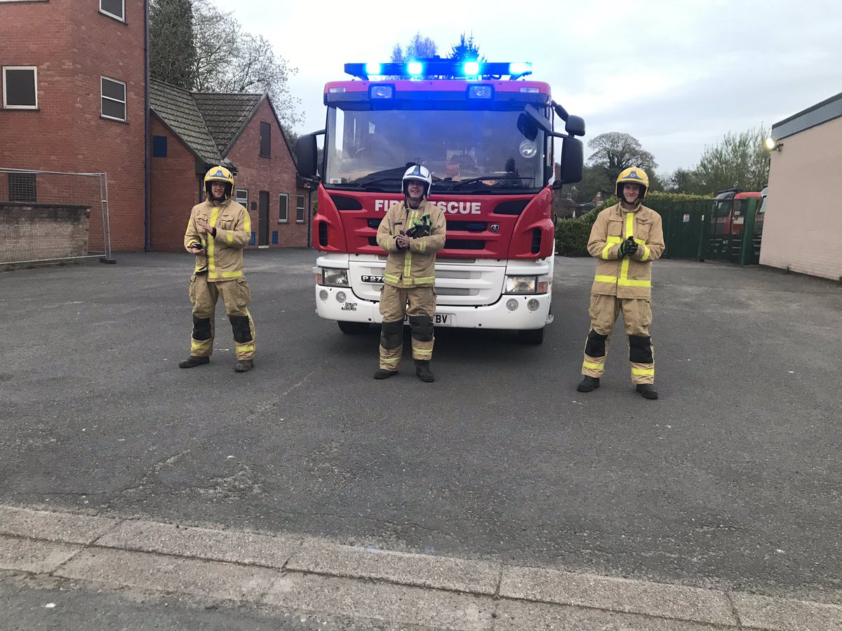 Prees crew offering our support for NHS and key workers 😎🙌