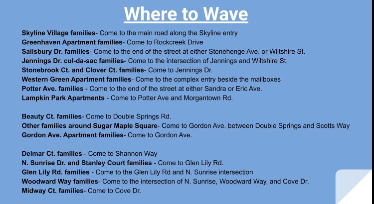 mrwillspalding's tweet photo. We are excited about our Dragon Parade tomorrow! Here are our final details about how to best view the parade and some ways to be safe!
@Warren_Elem #WeMissYou https://t.co/oOcjE8rjJI