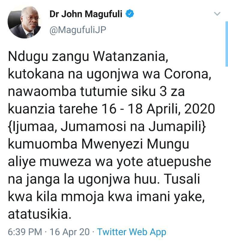 elimuyaafya tweet picture