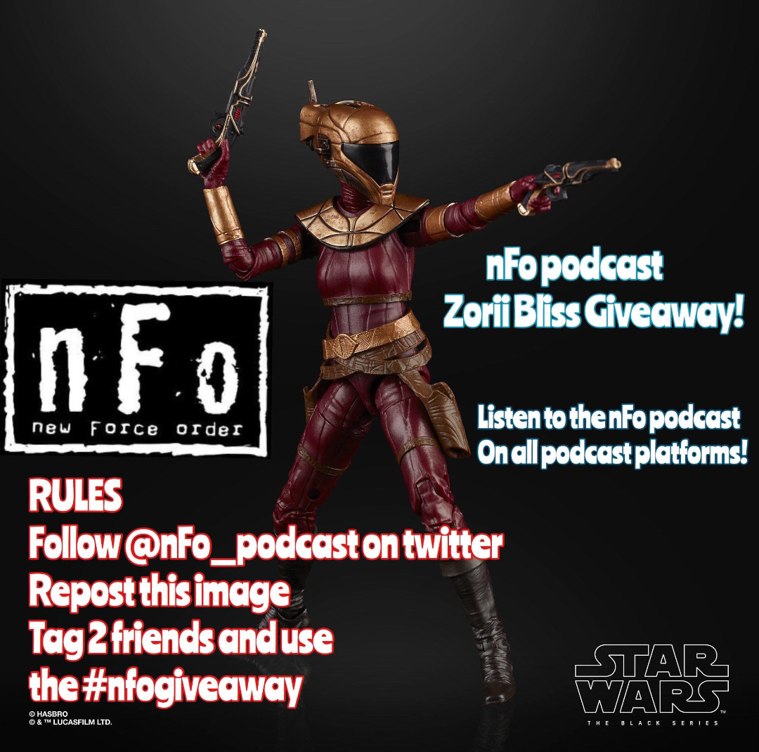 Best Star Wars podcast ever! #nFoGiveAway #StarWars @vicforesta @Mr_PinkPlastic @nFo_podcast #ThursdayThoughts