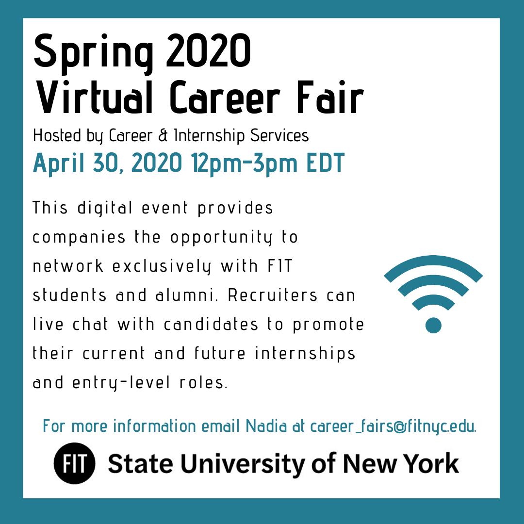 Nadia_Peters_'s tweet image. Are you recruiting for entry-level roles or internships? Attend @FIT&apos;s Virtual Career Fair on April 30th.

#hiringnow #FITAlumni #virtualcareerfair #jobs #recruiting #fit4hire