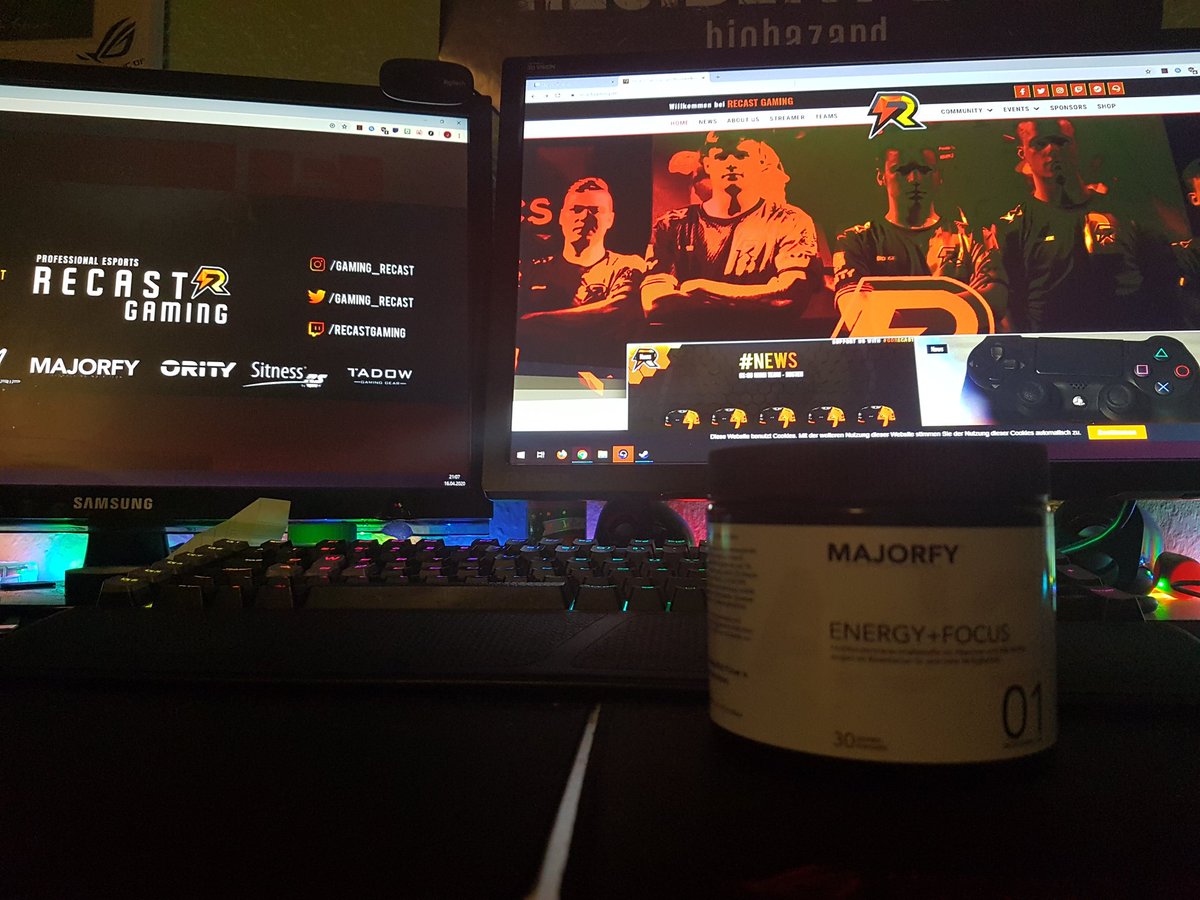 Heute kam Post von <a href="/Recast_DJS/">Daniel Schweitzer</a>. Vielen Dank für die Dose <a href="/MAJORFYDE/">MAJORFY</a>. Bin gespannt auf das Produkt. Danke auch an <a href="/gaming_recast/">Recast Gaming</a>.

Volle Kraft vorraus

#GoRecast