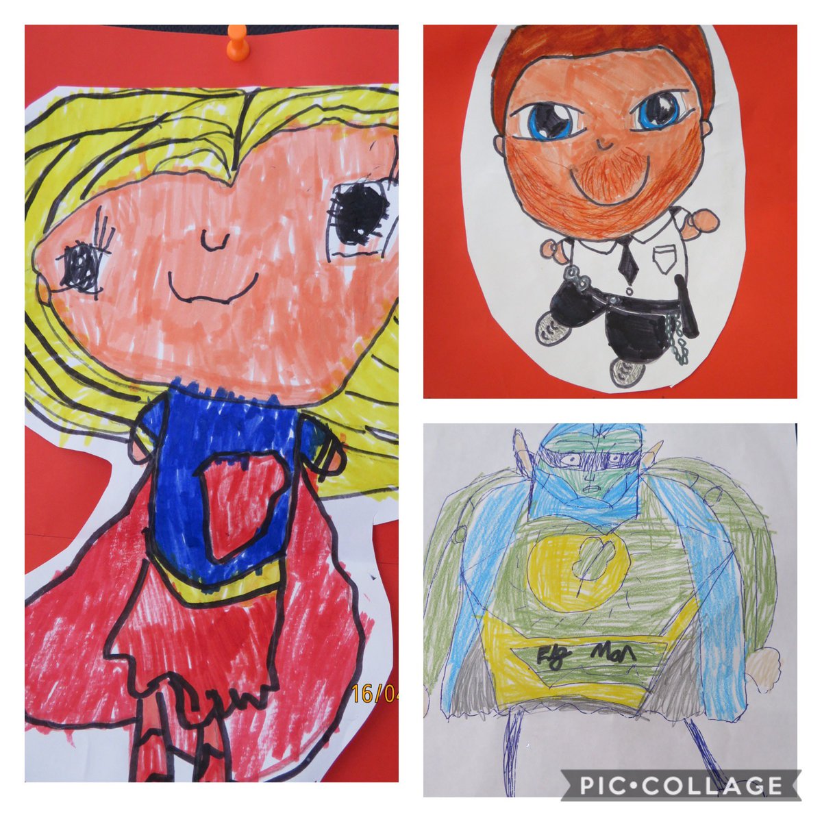 HmpRanby's tweet photo. Just a few of our entries for National Superhero Competition. We think they are fantastic and they have brightened our days! Keep them coming #hiddenheroes #NationalSuperheroWeek https://t.co/ftHK6gAgqI