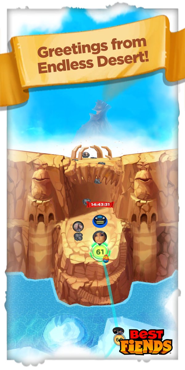 Gate Opened! Bring on the Endless Desert in #BestFiends - Download FREE - download.BestFiends.com via <a href="/bestfiends/">Best Fiends</a>