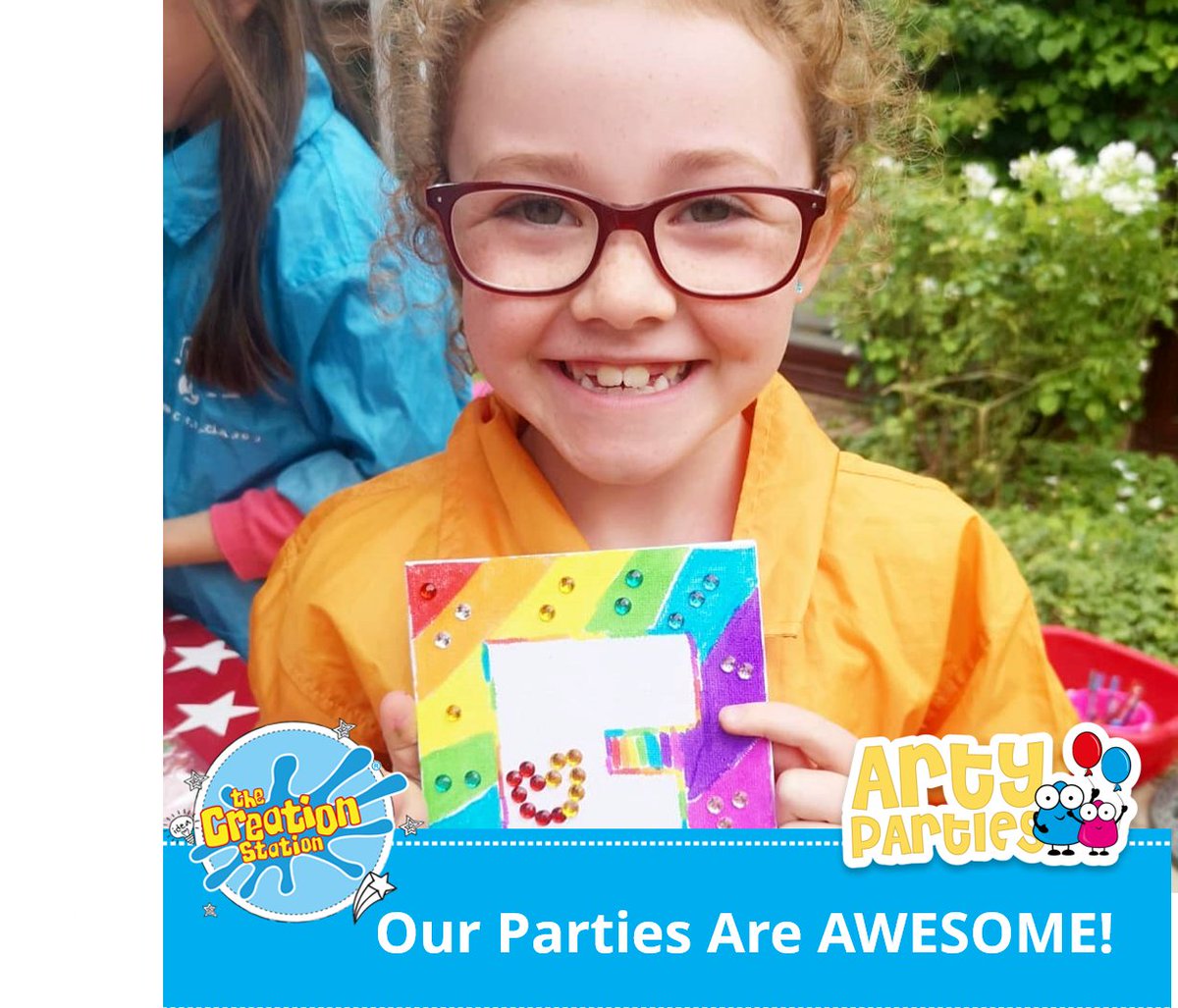 ClaireDarnley's tweet photo. Looking for something different for your child's next Birthday party? 
Arty Parties, offer a fun, relaxed experience for children of all ages, all our crafts are wonderfully flexible and allow the children to really get involved in making their own unique creations to take home! https://t.co/2zd8oe63mE