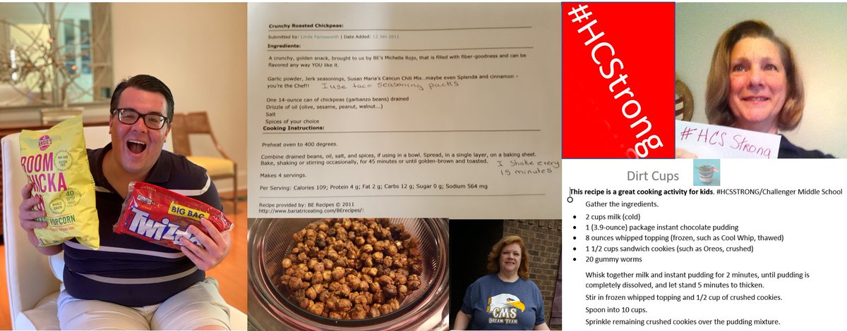 Challenger MS is staying #HCStrong with healthy treats and snacks.  <a href="/HSVk12/">Huntsville City Schools</a>