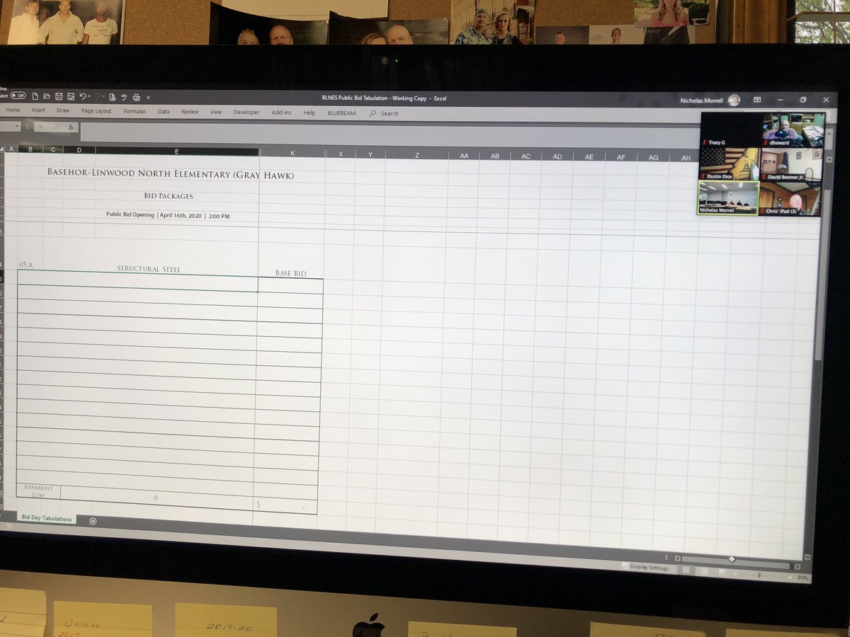 dlhoward32's tweet photo. Electronic bid openings for subcontractors today for GrayHawk Elementary School. Groundbreaking should take place in mid-May! #basehorlinwood https://t.co/LyAY1VyvYt