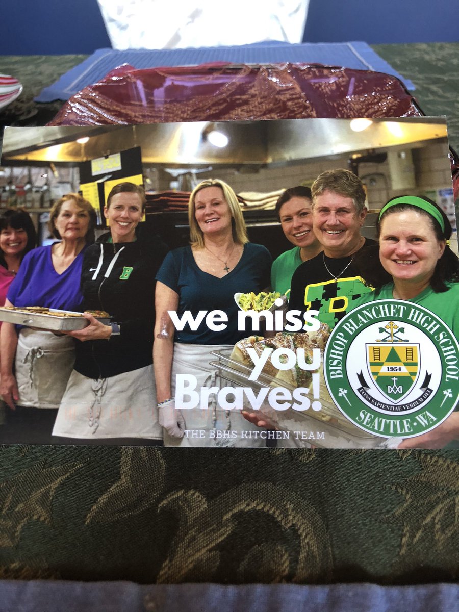 PrincipalZed's tweet photo. How cool is my nephewβs high school @bishopblanchet who sent him a postcard this week with a cookie recipe on the back. Now thatβs my kind of institution!!! #cookiesforeveryone https://t.co/ejdgiYb3nO