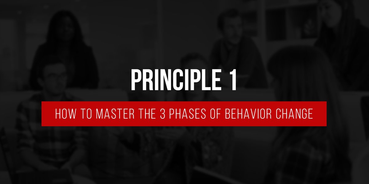 The 7 Principles of Reinforcement will guide you to achieve a strong foundation AND engagement in your program. In the coming weeks, I will be posting a blogpost for each principle. Principle 1: Mastering the 3 Phases of Behavior Change is out today! anthoniewurth.com/blog/principle…