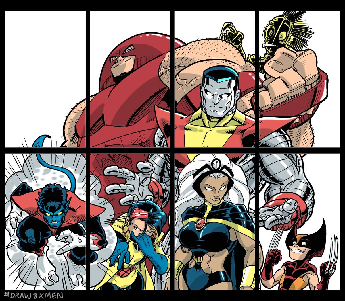 romononsense's tweet photo. 7 de 8. #Juggernaut #Warlock
#draw8xmen #xmen #digitalart #ipadpro #PatrullaX #Storm #Knightcrawler #Jubilee #Colossus #Wolvi https://t.co/WDCLdGDjIm