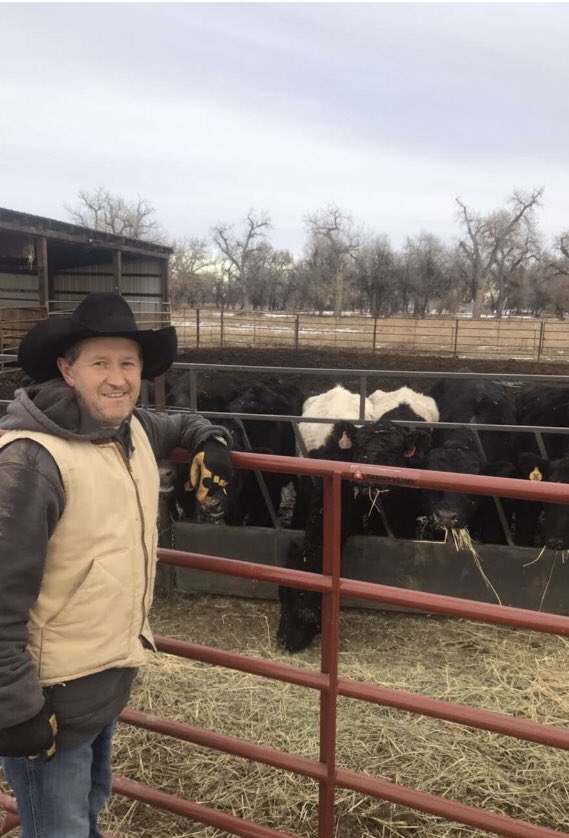 “I farm in the Frederick/Firestone/Dacono area. We’re trying to make a go of that. Trying to be a sustainable farm and make a little bit of money while we’re doing it. That’s the job that honestly I would do all the time but unfortunately doesn’t pay the bills all the time.”